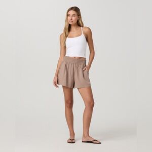 Vuori Villa Shorts in Sorrel Brown